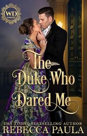 Book cover for "The Duke Who Dared Me" by Aileen Fish