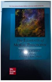 Book cover for "The Elements of Moral Philosophy" by James Rachels and Stuart Rachels