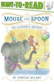 Book cover for "The Elephant's Birthday" by Cynthia Rylant