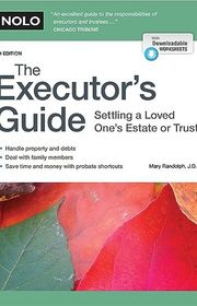 Book cover for "The Executor's Guide" by Mary Randolph