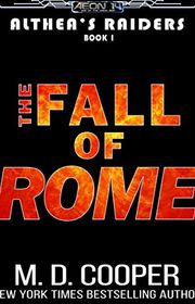 Book cover for "The Fall of Rome" by MD Cooper