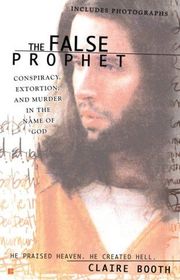 Book cover for "The False Prophet" by Claire Booth