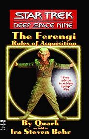 Book cover for "The Ferengi Rules of Acquisition" by Various