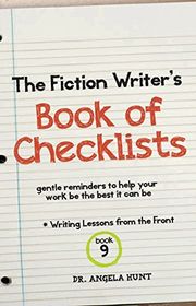 Book cover for "The Fiction Writer's Book of Checklists"