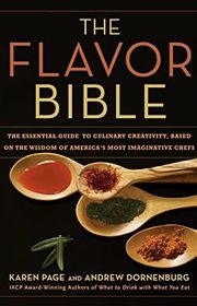 Book cover for "The Flavor Bible" by Karen Page and Andrew Dornenburg