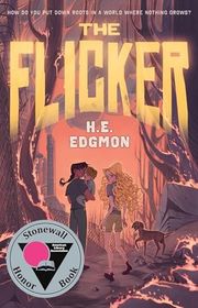 Book cover for "The Flicker" by HE Edgmon