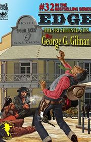 Book cover for "The Frightened Gun" by Terry Harknett