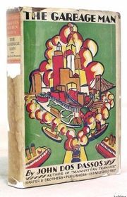 Book cover for "The Garbage Man" by John Dos Passos