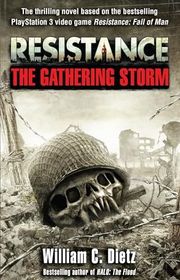 Book cover for "The Gathering Storm" by William C Dietz