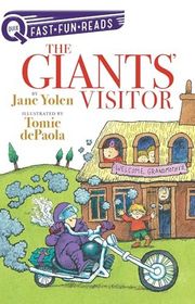 Book cover for "The Giants' Visitor" by Jane Yolen