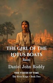 Book cover for "The Girl of the Lotus Boats" by Daniel John Roddy