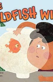 Book cover for "The Goldfish Wish" by Laurie Friedman
