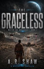 Book cover for "The Graceless" by AR Shaw