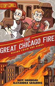 Book cover for "The Great Chicago Fire"