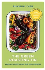 Book cover for "The Green Roasting Tin" by Rukmini Iyer