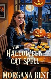 Book cover for "The Halloween Cat Spell" by Morgana Best