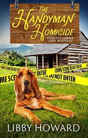 Book cover for "The Handyman Homicide" by Libby Howard