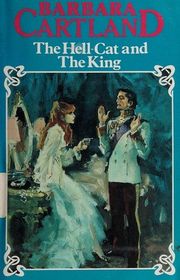 Book cover for "The Hell Cat and the King" by Barbara Cartland