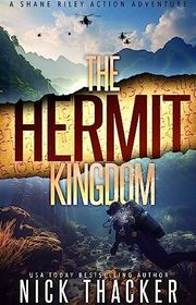 Book cover for "The Hermit Kingdom" by Nick Thacker