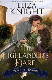 Book cover for "The Highlander's Dare" by Eliza Knight
