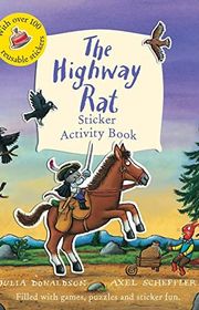 Book cover for "The Highway Rat Sticker Activity Book"