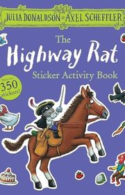Book cover for "The Highway Rat Sticker Book"