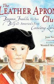 Book cover for "The Leather Apron Club" by Jane Yolen