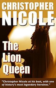 Book cover for "The Lion Queen" by Christopher Nicole