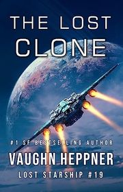 Book cover for "The Lost Clone" by Vaughn Heppner