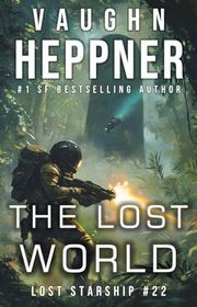 Book cover for "The Lost World" by Vaughn Heppner