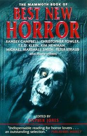 Book cover for "The Mammoth Book of Best New Horror, #11" by Stephen Jones & James Herbert