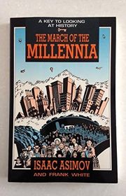 Book cover for "The March of the Millennia" by Isaac Asimov