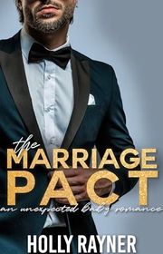 Book cover for "The Marriage Pact" by Holly Rayner