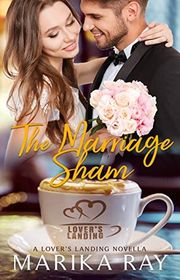 Book cover for "The Marriage Sham" by Marika Ray