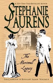 Book cover for "The Meriwell Legacy" by Stephanie Laurens