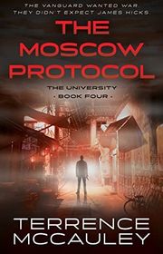 Book cover for "The Moscow Protocol" by Terrence McCauley