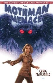 Book cover for "The Mothman Menace" by Craig McDonald