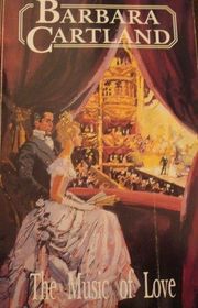 Book cover for "The Music of Love" by Barbara Cartland