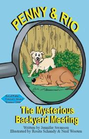 Book cover for "The Mysterious Backyard Meeting" by Neal Wooten