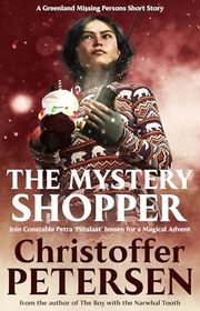 Book cover for "The Mystery Shopper" by Christoffer Petersen