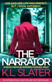 Book cover for "The Narrator" by KL Slater