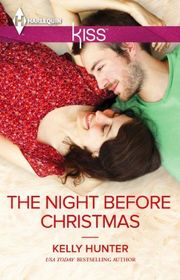 Book cover for "The Night Before Christmas" by Kelly Hunter