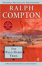 Book cover for "The Palo Duro Trail" by Ralph Compton