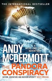 Book cover for "The Pandora Conspiracy" by Andy McDermott