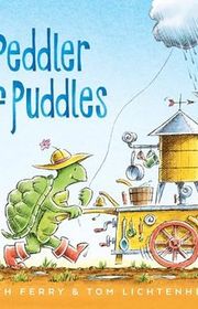 Book cover for "The Peddler of Puddles" by Beth Ferry