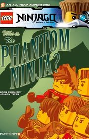 Book cover for "The Phantom Ninja" by Greg Farshtey