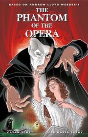 Book cover for "The Phantom of the Opera"