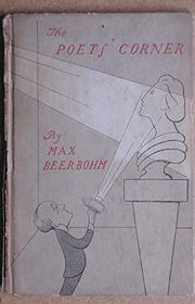 Book cover for "The Poets Corner" by Max Beerbohm