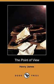Book cover for "The Point of View" by Henry James