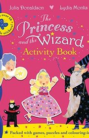 Book cover for "The Princess and the Wizard Activity Book"